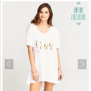 BENJI TUNIC TEE BRIDE GRAPHIC
